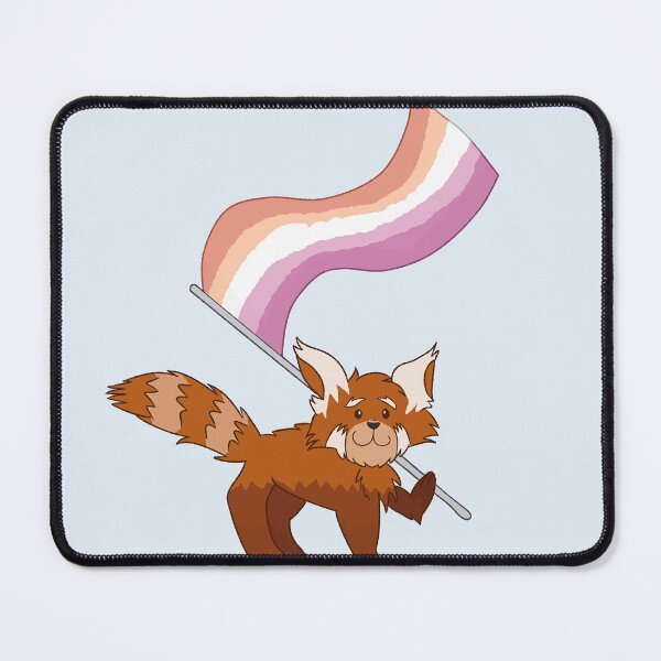 Item preview, Red Panda Lesbian Pride designed and sold by Quirkball.