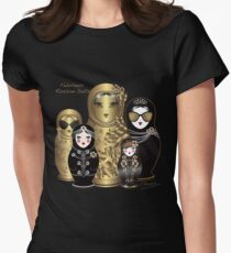 Fabulous Russian Dolls Women's Fitted T-Shirt