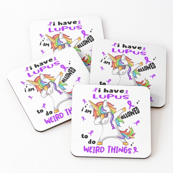 Item preview, Lupus Awareness Funny I have Lupus i'm allowed to do Weird Things! designed and sold by JanetShop809.
