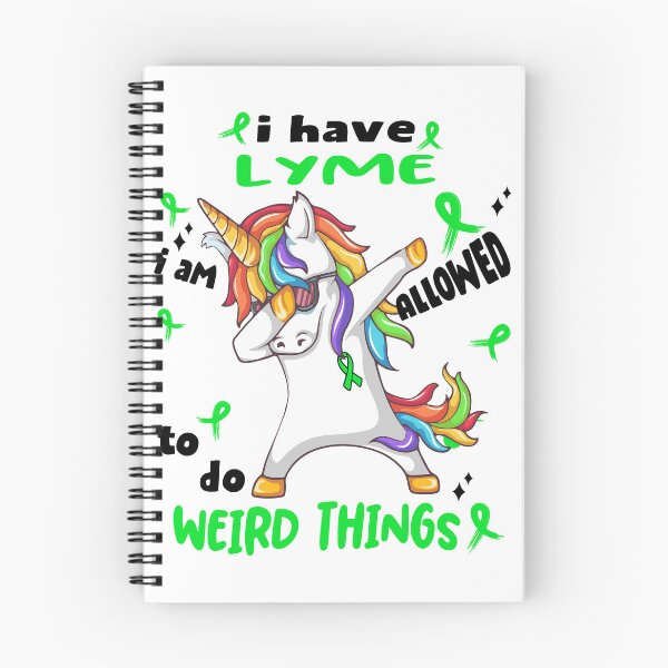 Item preview, Lyme Awareness Funny I have Lyme i'm allowed to do Weird Things! designed and sold by JanetShop809.