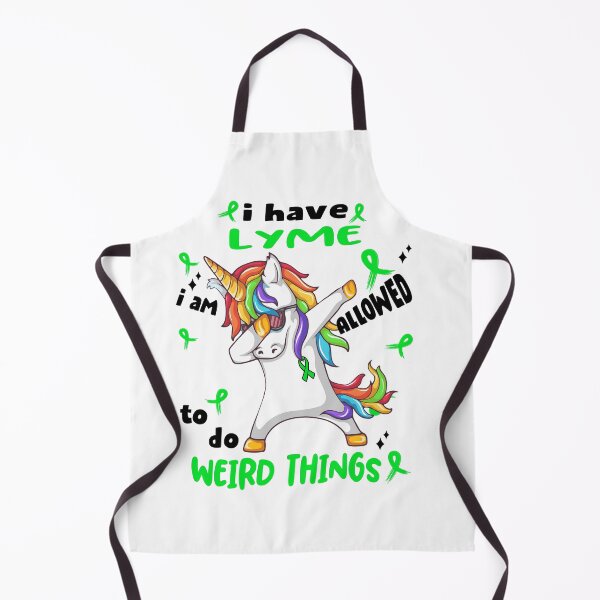 Item preview, Lyme Awareness Funny I have Lyme i'm allowed to do Weird Things! designed and sold by JanetShop809.