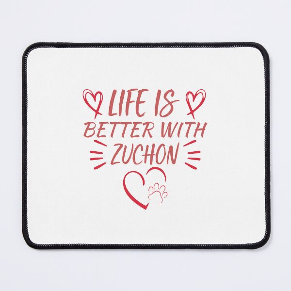 Item preview, LIFE IS BETTER WHITH ZUCHON T-SHIRT, ZUCHON DOG T-SHIRT, SHICHON DOG T-SHIRT, DOG T-SHIRT designed and sold by OthStore.