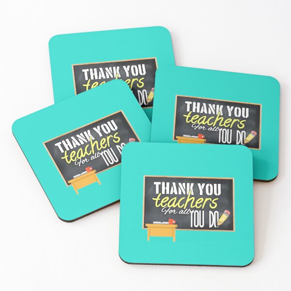 Item preview, Educational phrases, Thank you teachers for all you do designed and sold by CraktmanShop.