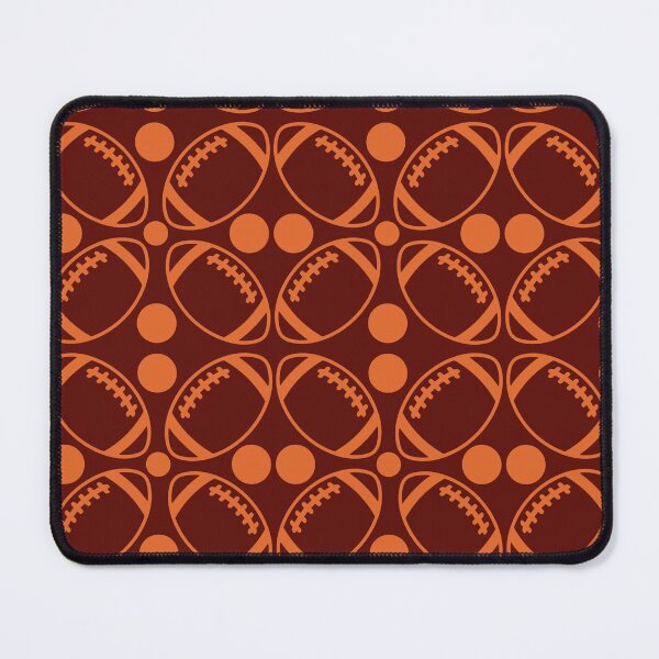 Item preview, Football maroon and orange pattern 1 designed and sold by KCAbdelnour.