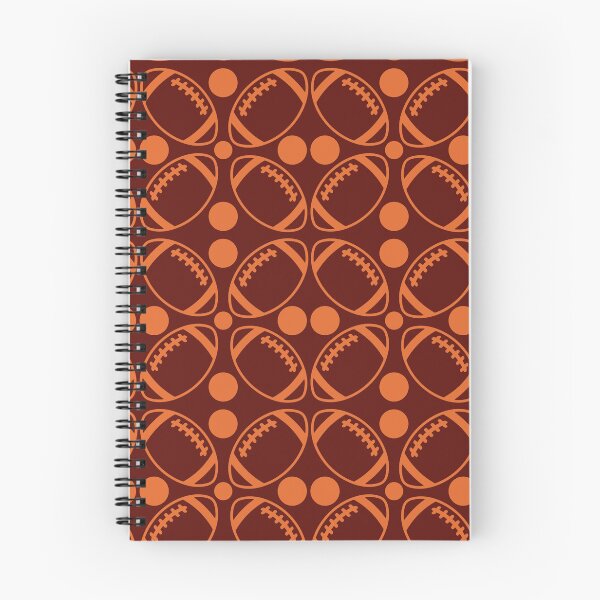 Aperçu de l'œuvre Football motif marron et orange 1 créée et vendue par KCAbdelnour.