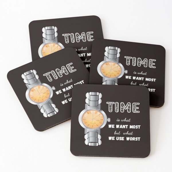 Item preview, Time Motivational Quote designed and sold by karyalangit.