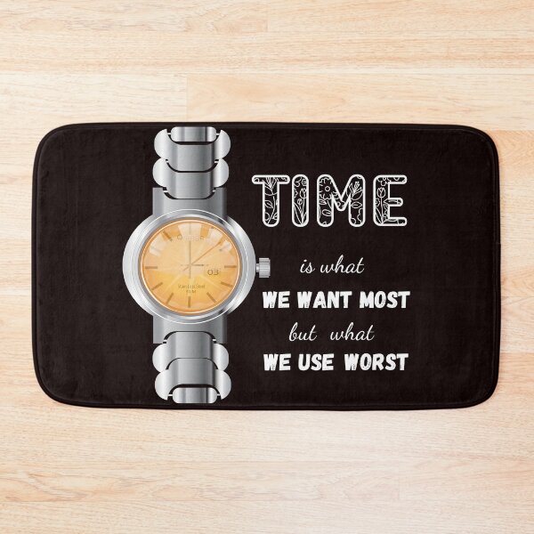 Item preview, Time Motivational Quote designed and sold by karyalangit.