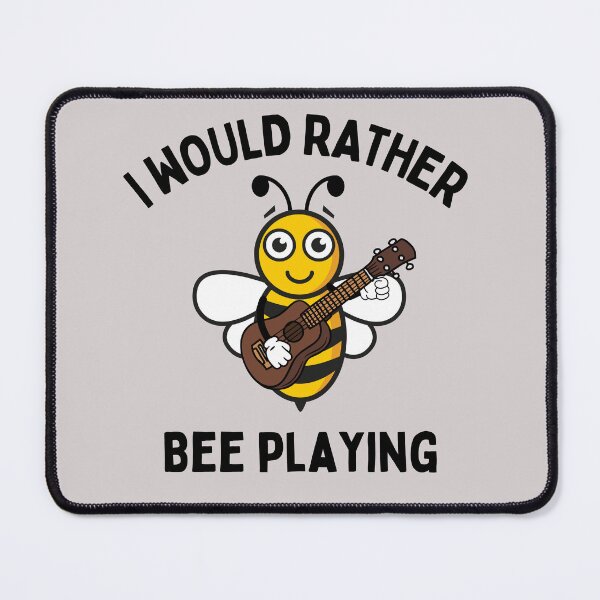 Item preview, I Would Rather Bee Playing Ukulele For Funny Ukulele Player And Ukulele Lovers designed and sold by Funwithmusic.