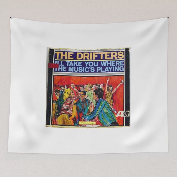 Item preview, The Drifters, I'll Take You Where The Music's Playing, Soul, Rock & Roll,  teen fans, girls designed and sold by Vintaged.