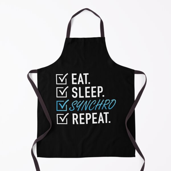 Item preview, Eat Sleep Synchro Repeat Essential T-Shirt designed and sold by cmarazdv.