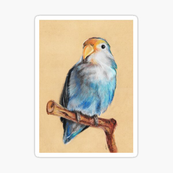Item preview, LoveBIRD with pastel designed and sold by maricelagomez.