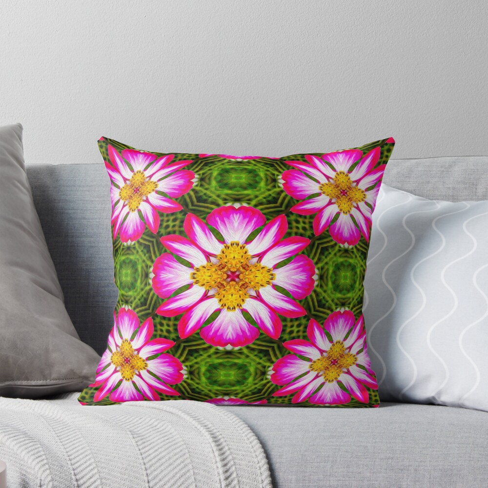 Item preview, Throw Pillow designed and sold by Patternflower.