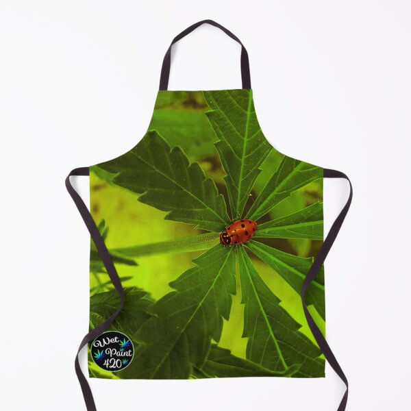 Item preview, Lone Ladybug in the Cannabis Garden designed and sold by WetPaint420.