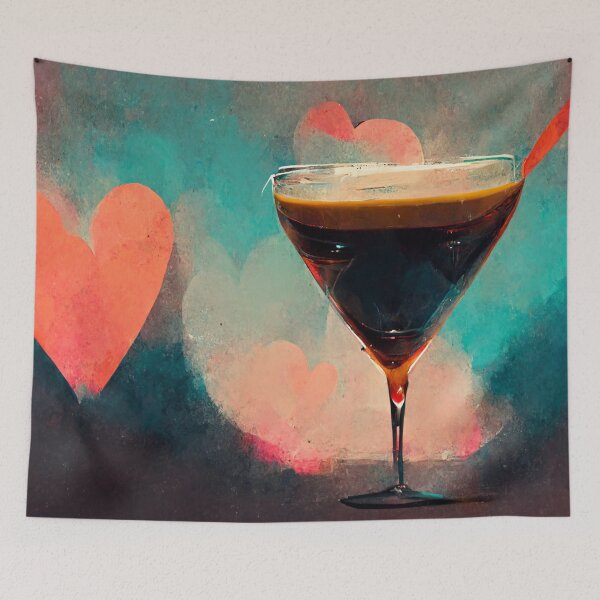 Item preview, Espresso Love Martini |  Cocktail |  Artwork | Illustration designed and sold by DadoDesigns.