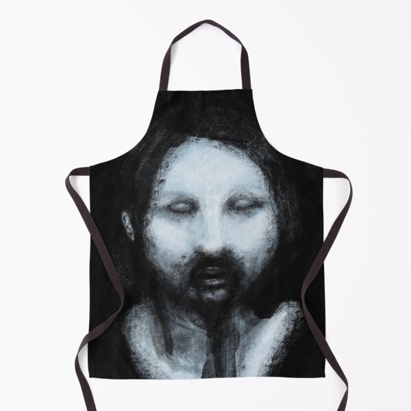 Item preview, Blue zombie painted portrait designed and sold by Theokotos.