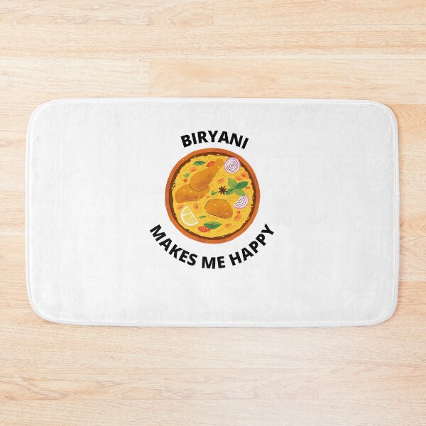 Item preview, Biryani makes me happy food pakistan men women designed and sold by Jeangel97.