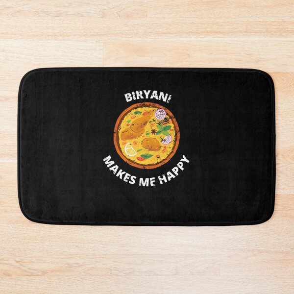 Item preview, Biryani makes me happy food pakistan men women Retro Vintage designed and sold by Jeangel97.