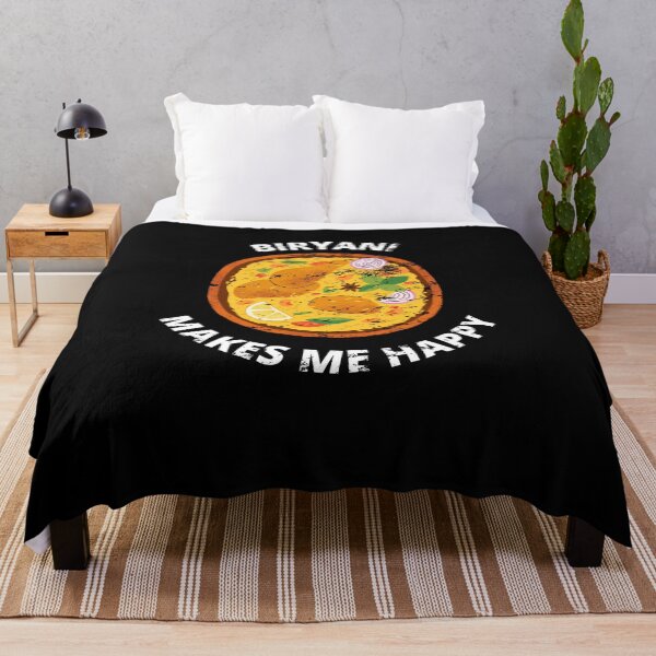 Item preview, Biryani makes me happy food pakistan men women Retro Vintage designed and sold by Jeangel97.