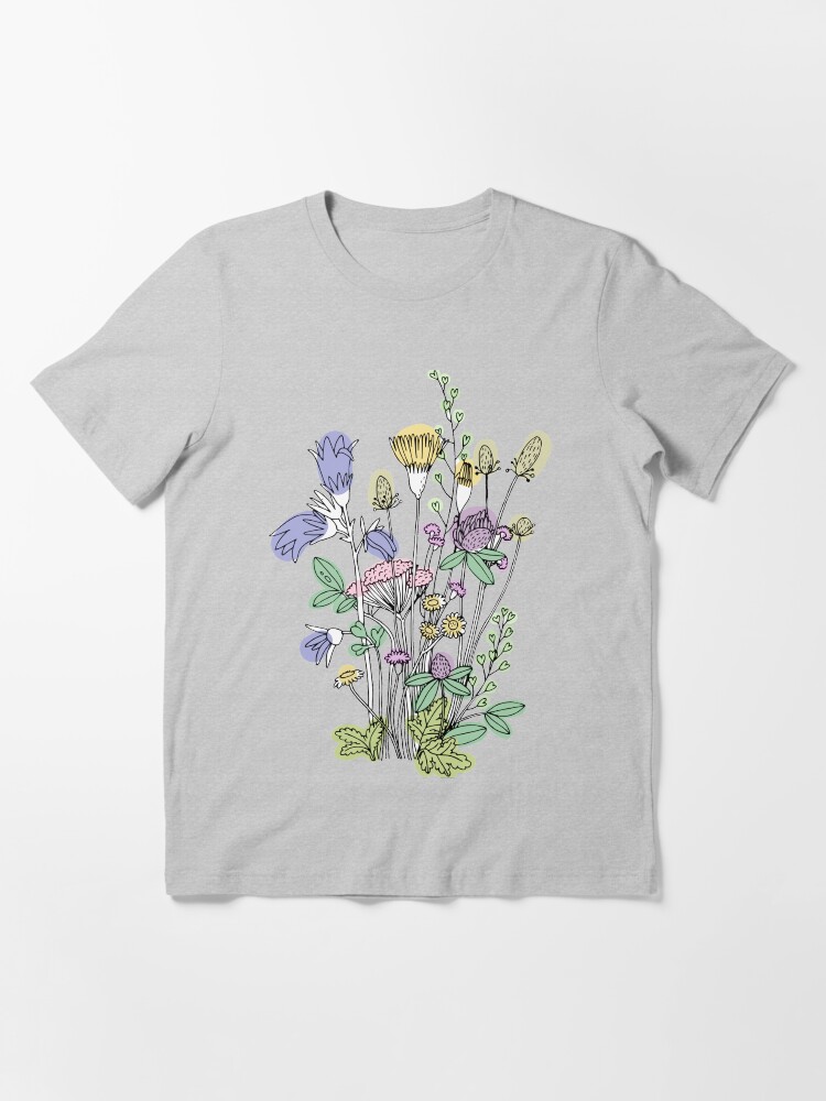 "Wildflower floral sticker decal" Tshirt by joellis Redbubble