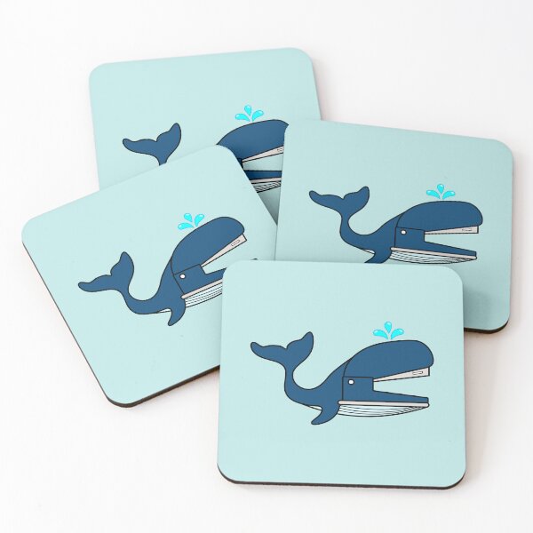 Item preview, whale stapler designed and sold by wordspotrayal.
