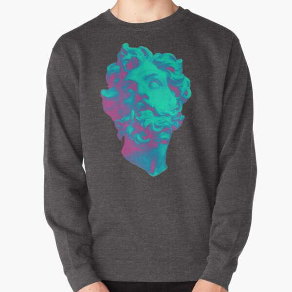 Aesthetic Statue Head Pullover Sweatshirt