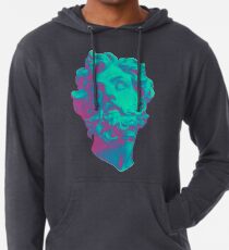 Ästhetischer Statuenkopf Leichter Hoodie