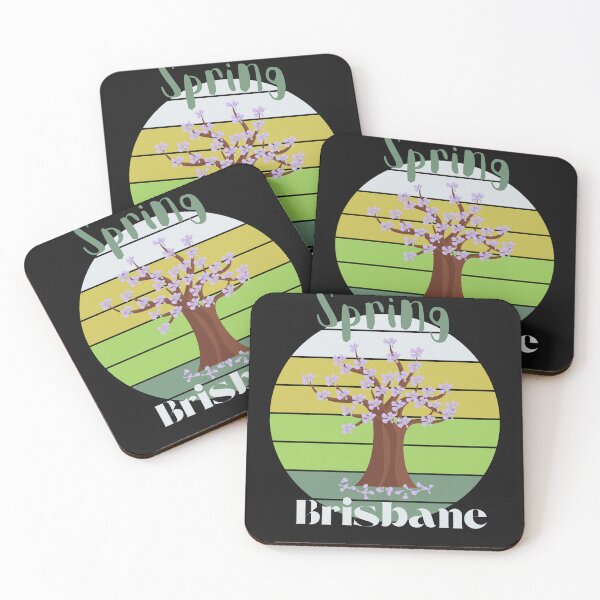 Item preview,  Spring Brisbane Jacaranda green sunset designed and sold by Bright76.