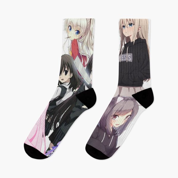 Item preview, anime girls, gifts for anime lovers designed and sold by FACELESS MONKEY.