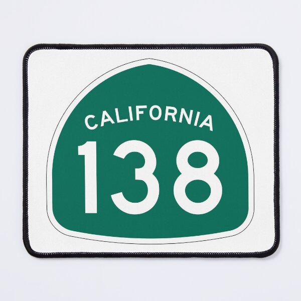 Item preview, California 138 Highway designed and sold by trqffic.