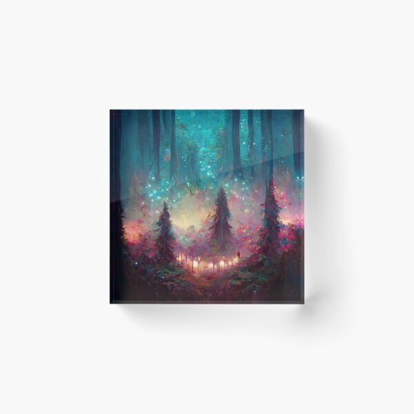 Item preview, Magical Forest, Where Fairies Play, Fantasy Art designed and sold by Itaya Art.