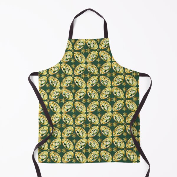 Item preview, Football green and gold floral football snowflakes pattern 2 designed and sold by KCAbdelnour.