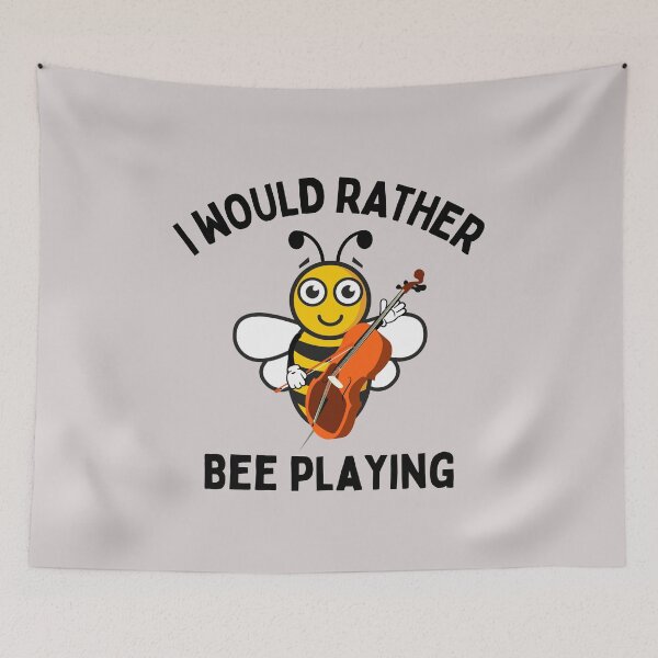 Item preview, I Would Rather Bee Playing Cello For Funny Cello Player And Cello Lovers designed and sold by Funwithmusic.