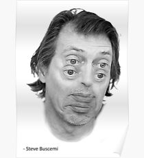 Steve Buscemi Eyes Poster
