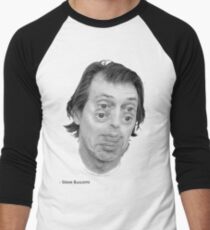 Steve Buscemi Augen Baseballshirt mit 3/4-Arm