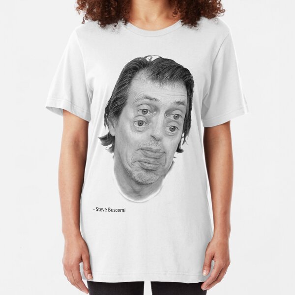 Steve Buscemi Eyes Slim Fit T-Shirt