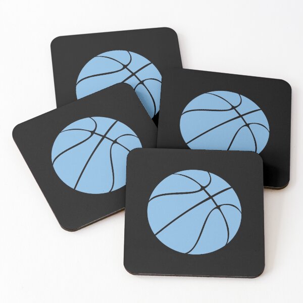 Item preview, Carolina Blue / Light Blue Basketball Graphic with Outline designed and sold by SportsStars.