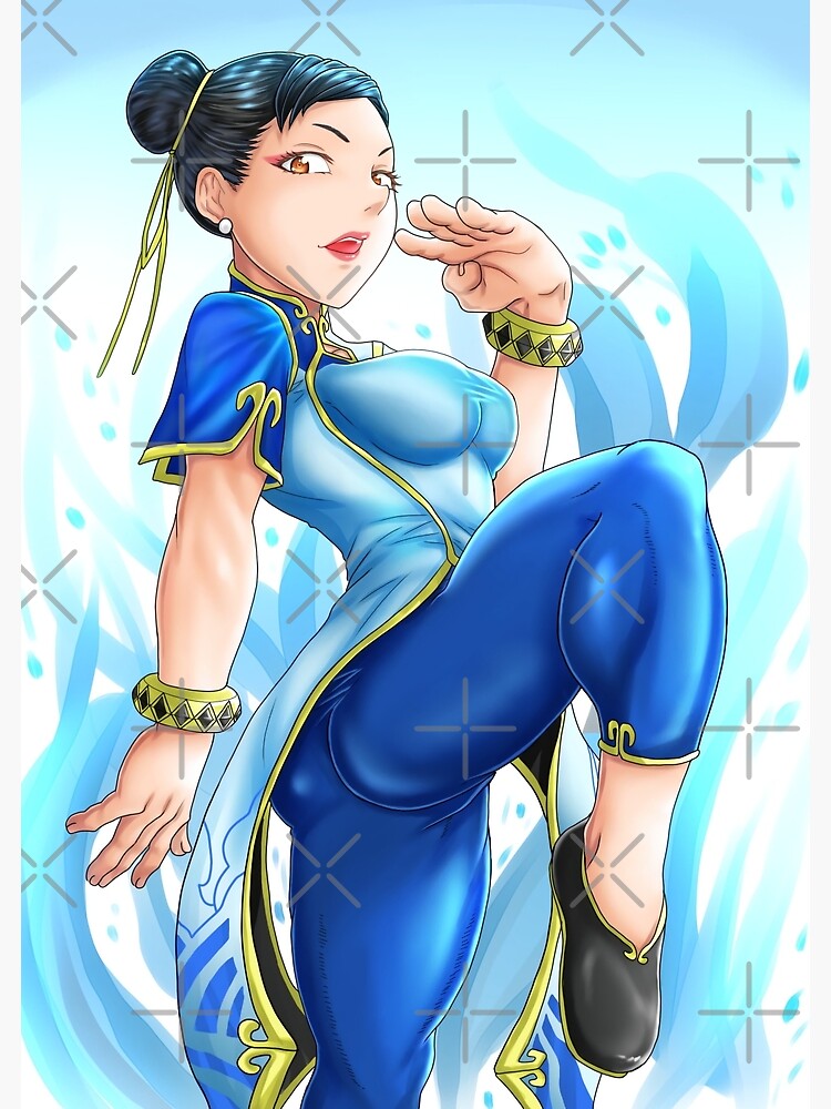 Chun Li Poster For Sale By Wiraphong Redbubble