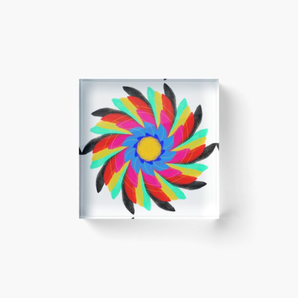 Item preview, Spiral flower of Colors designed and sold by Ahmad0040.
