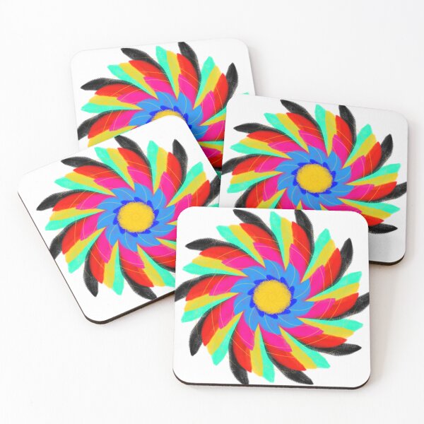 Item preview, Spiral flower of Colors designed and sold by Ahmad0040.