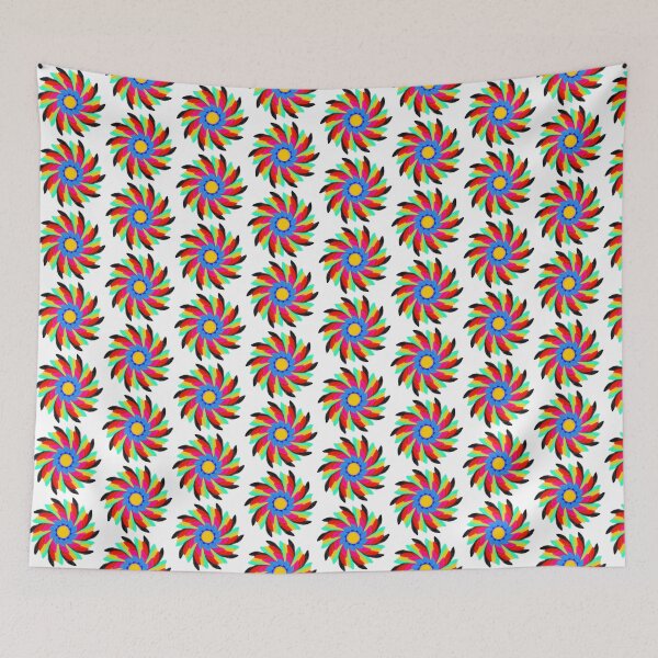 Item preview, Spiral flower of Colors designed and sold by Ahmad0040.