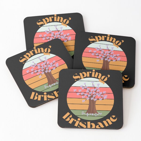 Item preview,  Spring Brisbane Jacaranda orange sunset designed and sold by Bright76.