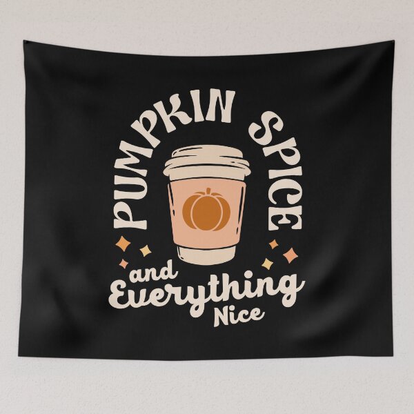 Item preview, Pumpkin Spice And Everything Nice Retro Fall Coffee Lover designed and sold by 14thFloor.