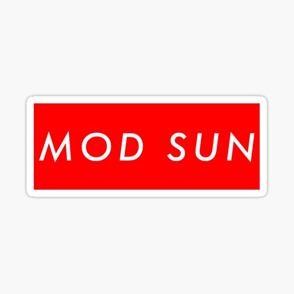 Mod Sun Sticker