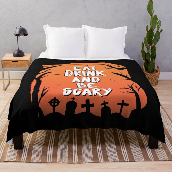 Item preview, Eat drink and be scary designed and sold by RIXXI HEY CO..