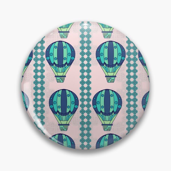 Item preview, The Green Balloon in Fabric Seamless Pattern designed and sold by MyMemoriesArts.