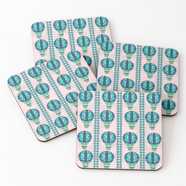 Item preview, The Green Balloon in Fabric Seamless Pattern designed and sold by MyMemoriesArts.