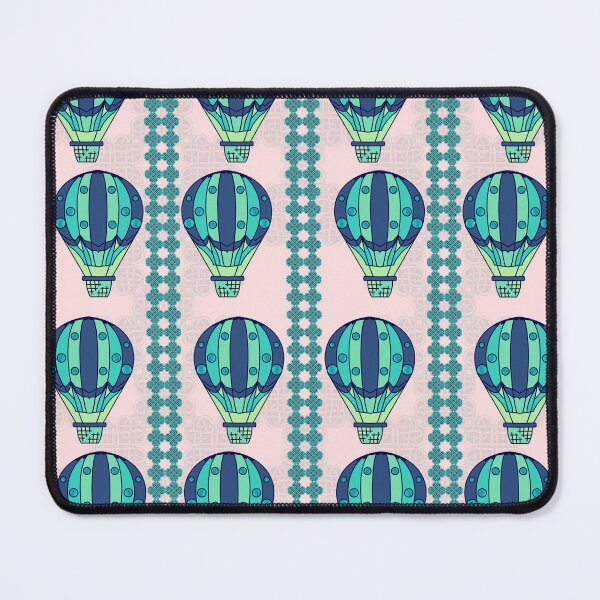 Item preview, The Green Balloon in Fabric Seamless Pattern designed and sold by MyMemoriesArts.