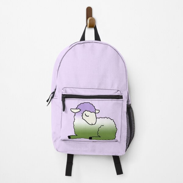 Item preview, Genderqueer pride lamb designed and sold by Camilla Wynter.