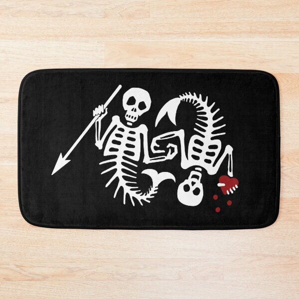 Item preview, OFMD season 2 mermaid pirate pride flag Blackbeard Stede Bonnet flag designed and sold by Theoldgirl900.