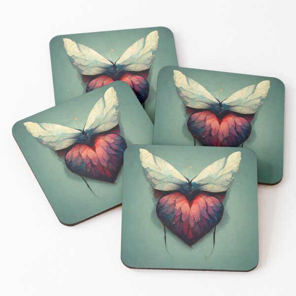 Item preview, Butterfly Winged Heart  designed and sold by AICustomArt ⭐⭐⭐⭐⭐.